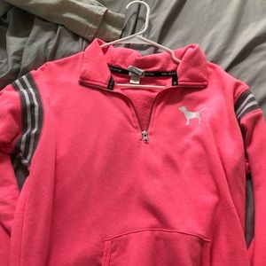 VS PINK JACKET- Quarter Zip